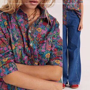 BALZAC Paris Hector Shirt Liberty print size 36 Small